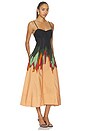 view 2 of 3 VESTIDO FIORA in Agate