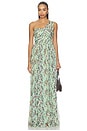 view 1 of 4 VESTIDO LARGO AURELINE in Opaline