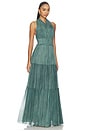 view 2 of 4 Freesia Gown in Kelp