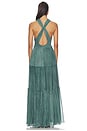 view 3 of 4 Freesia Gown in Kelp