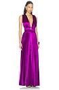 view 2 of 4 VESTIDO LARGO LENA  in Amaranth