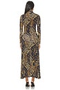 view 4 of 3 Ida Longsleeve Jersey Dress in Twilight Paisley
