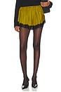 view 1 of 6 SHORT EN SOIE GEORGINA  in Citrine