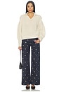 view 5 of 5 Lila Wool Knit Pullover in Cloud