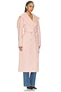 view 4 of 4 Rory Wool Coat in Powder