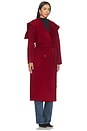 view 4 of 4 ABRIGO LANA RORY  in Cerise