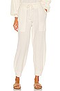 Ulla Johnson Alfie Pant in Creme | REVOLVE