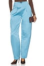 view 1 of 6 Edlyn Satin Pant in Heron