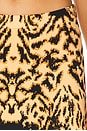 view 6 of 6 SAIA DE MALHA JACQUARD LANI in Bengal