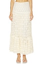 view 1 of 6 Vera Lace High Waist Maxi Skirt in Pearl