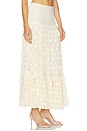 view 2 of 6 Vera Lace High Waist Maxi Skirt in Pearl