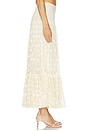 view 3 of 6 Vera Lace High Waist Maxi Skirt in Pearl