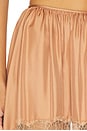 view 7 of 6 FALDA MIDI DE SEDA CHANTAL in Macaroon