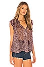 view 2 of 4 Doria Top in COCOA