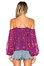 view 3 of 5 Coline Blouse in Magenta
