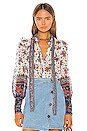 view 1 of 5 Antoine Blouse in Pristine