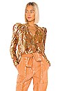 view 1 of 5 BLUSA CAMILLA in Rose Gold