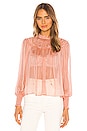 view 2 of 5 Arabella Blouse in Blush