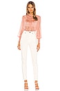 view 5 of 5 Arabella Blouse in Blush