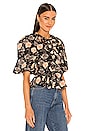 view 3 of 5 Nadya Blouse in Noir Floral