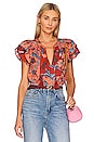 view 1 of 5 Jules Top in Carmine