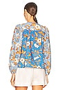 view 4 of 5 Joanie Blouse in Lapis