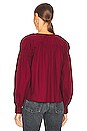 view 3 of 4 Ora Blouse in Bordeaux