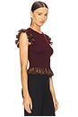 view 2 of 4 Leila Top in Amaranthus