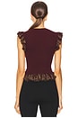 view 3 of 4 Leila Top in Amaranthus