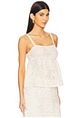 view 2 of 5 Corinne Top in Ivory