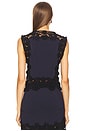 view 3 of 4 Gigi Sleeveless Knit Top in Eclipse
