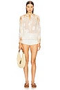 view 4 of 4 Aster Long Sleeve Blouse in Alabaster
