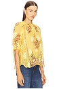 view 2 of 4 Pippa Short Sleeve Blouse in Soleil