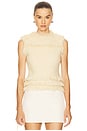 view 1 of 5 Kassi Knit Tweed Top in Lumin