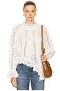view 1 of 5 Marcella Blouse in Pristine