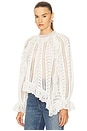 view 3 of 5 Marcella Blouse in Pristine