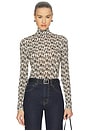 view 1 of 4 Aurelia Turtleneck Top in Silhouette