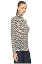 view 2 of 4 Aurelia Turtleneck Top in Silhouette