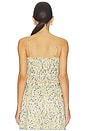 view 3 of 4 Florian Silk Tank Top in Daffodil
