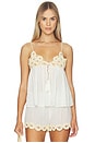 view 1 of 4 Alessia Coverup Top in Creme