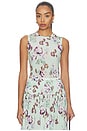view 1 of 4 Ines Sleeveless Jersey Top in Oasis