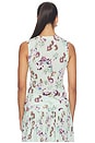 view 3 of 4 Ines Sleeveless Jersey Top in Oasis