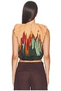 view 3 of 4 Gracie Sleeveless Cotton Top in Agate