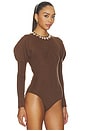 view 4 of 6 BODY IMARA WOOL WITH EMBELLISHMENTS in Clove