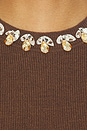 view 7 of 6 BODY IMARA WOOL WITH EMBELLISHMENTS in Clove
