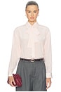 view 1 of 4 BLUSA LISE LONG SLEEVE in Powder