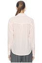 view 4 of 4 BLUSA LISE LONG SLEEVE in Powder