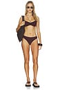 view 4 of 4 HAUT DE MAILLOT DE BAIN JAYA in Urchin