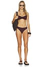 view 4 of 4 BAS DE MAILLOT DE BAIN DANI in Urchin