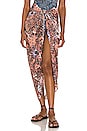 view 1 of 4 Paz Sarong Coverup in Faded Coral